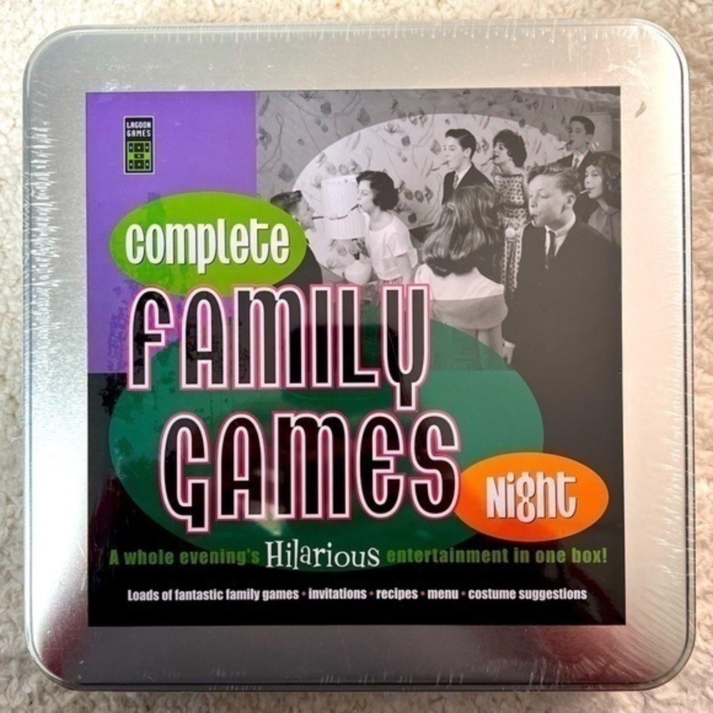 Lagoon Group Complete Family Games Night, Game Box
